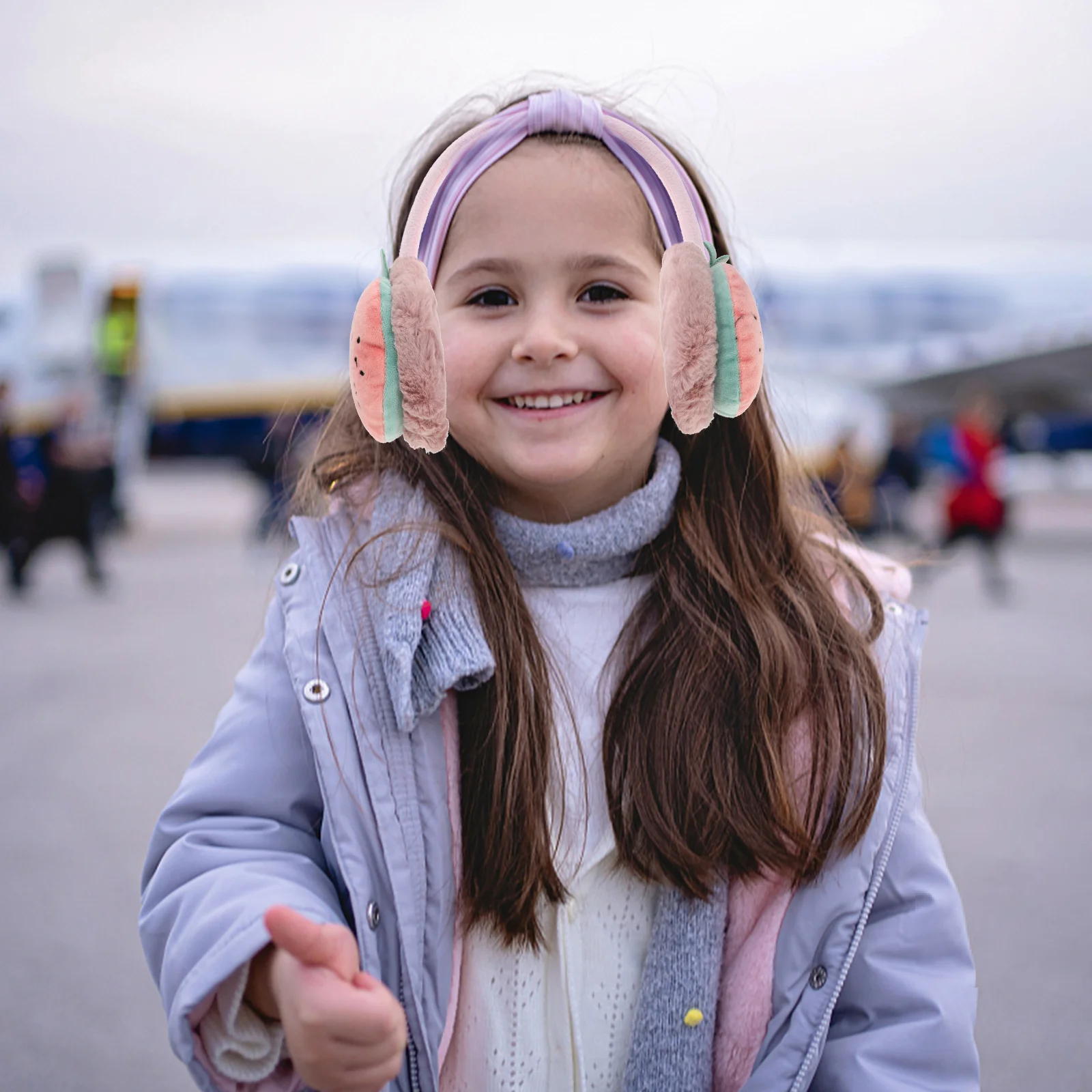 Paraorecchie Invernale per Bambini, Caldo e Morbido, Pieghevole e Riutilizzabile, Leggero e Termoisolante