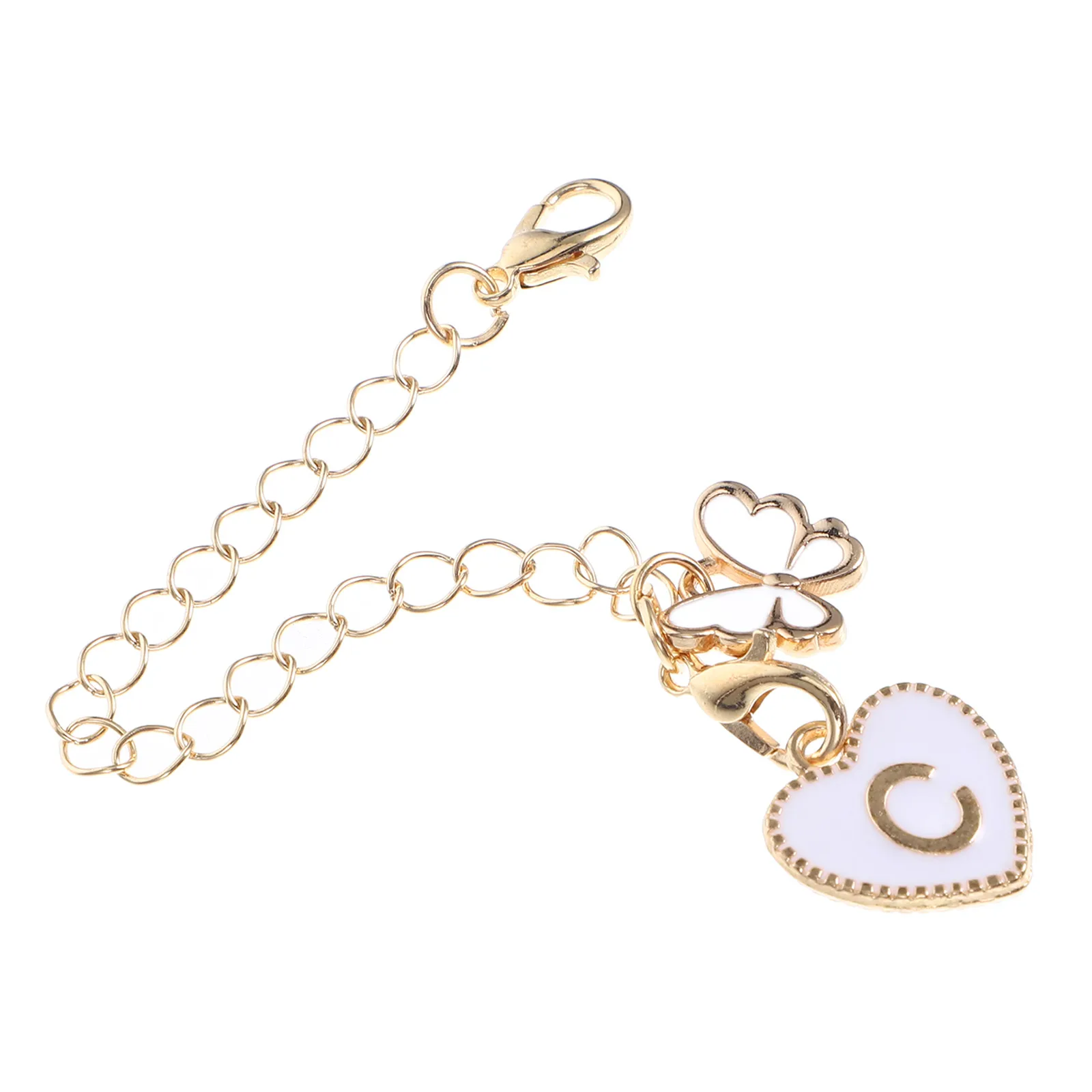 

Charming Tumbler Cup Decoration Keychain With Butterfly Pattern Cute Identifier For Cups And Bottles
