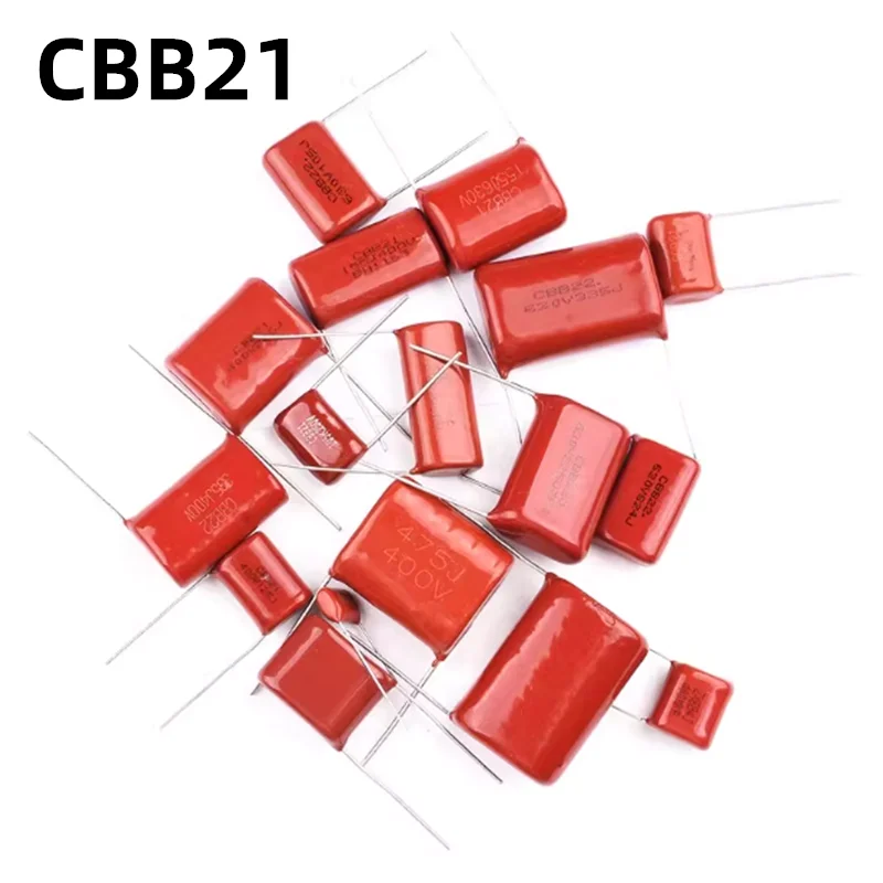 10PCS CBB21 Polypropylene Film Capacitor 1000V 630V 400V 450V 473J 333J 683J 563J 225J 475J 104J 105J 125J 335J 153J 605J 155J