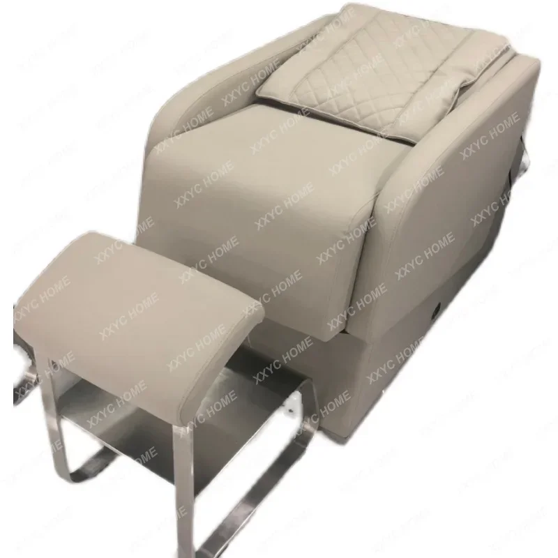 

Half Lying Shampoo Chair Hair Salon Hair Saloon Dedicated New Head Therapy Flushing Bed Massage Ceramic Basin Tide