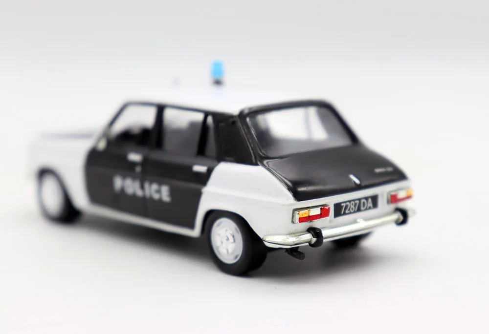 New 1/43 Scale Simca 1100 Police-car Models By Atlas Editions For Collection Diecast Alloy Toy Cars Gift