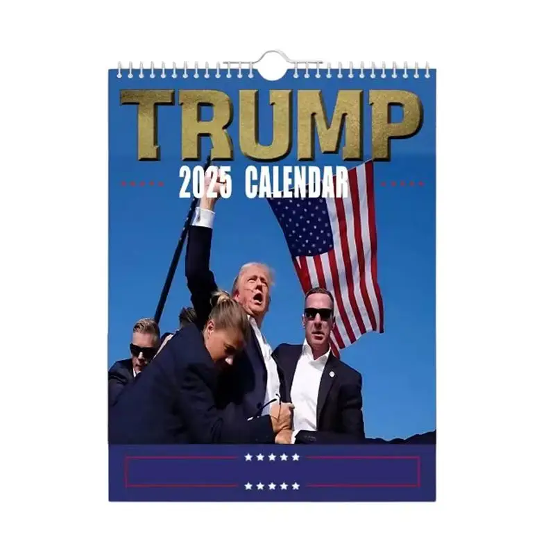 Trump Rally Events Calendar 2025 Monthly Calendar 12 Month Wall Calendar Multipurpose Calendar School Wall Calendar