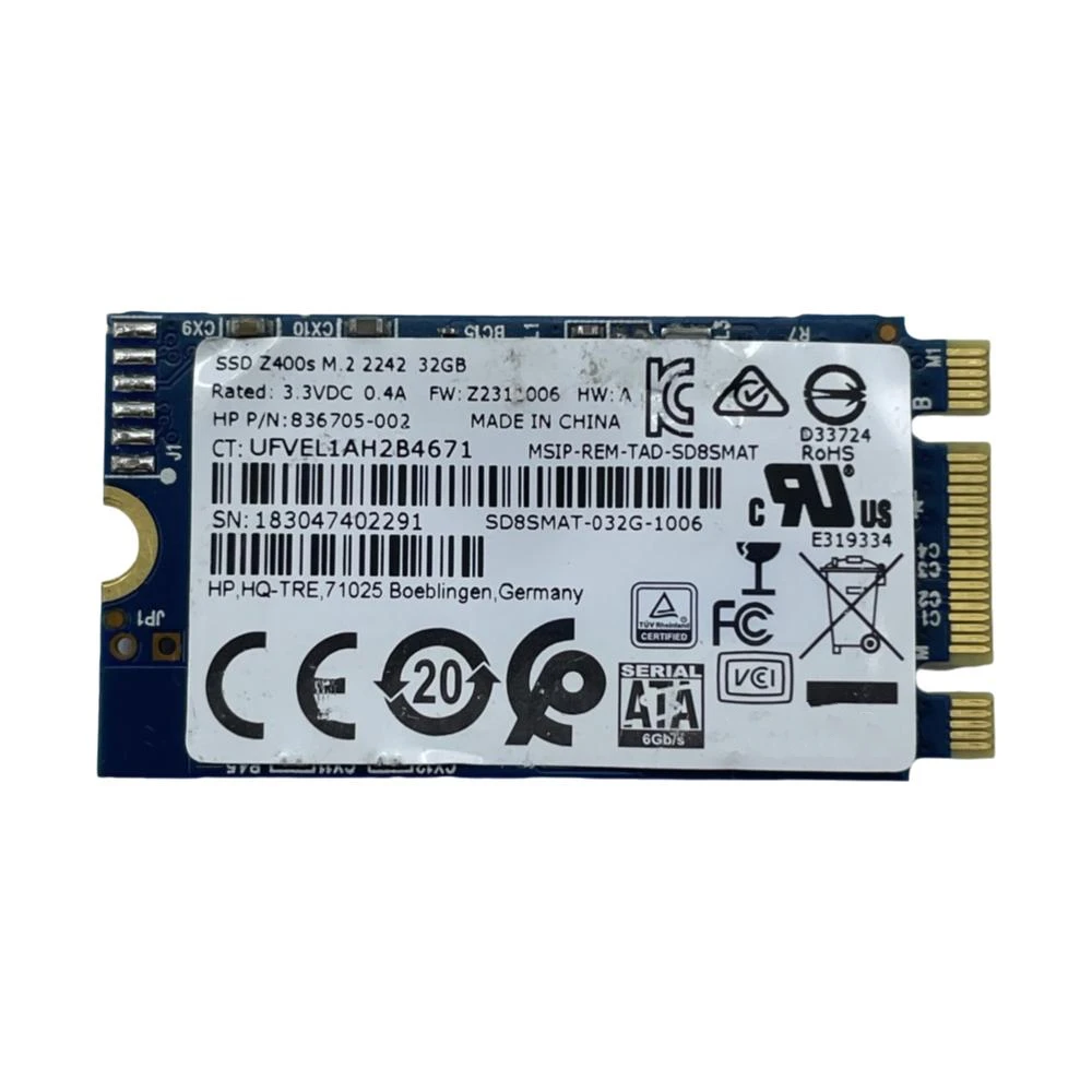 SSD 솔리드 스테이트 디스크, mSATA 836705-002, 샌디스크 SSD에 적합, mSATA 32GB