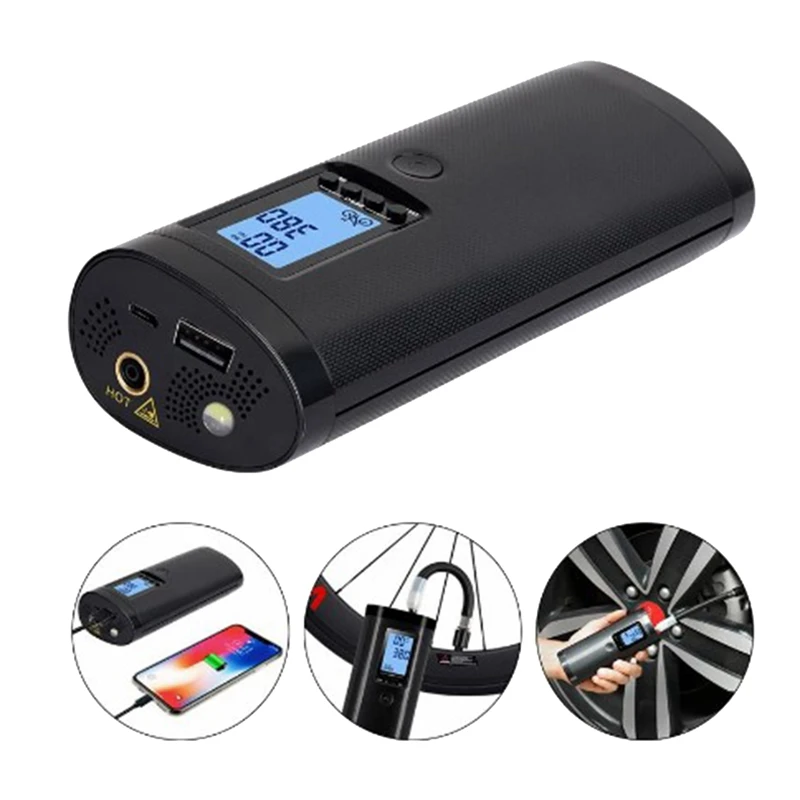 Multifunctional Digital Display Pump Tire Electric Pump Car Inflatable Pump Auto And Motorcycle Supplies