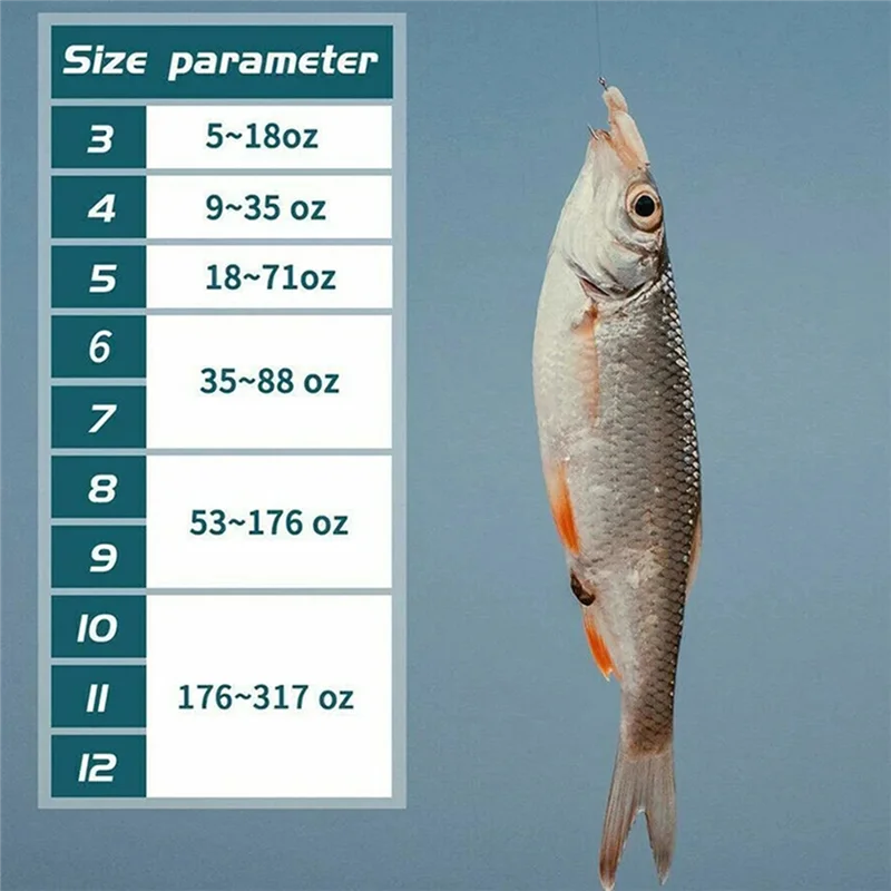 

Рыболовный крючок из углеродистой стали ABVH, прочный серебряный круглый рыболовный крючок 3-12, прыгающий крючок с зазубринами, портативная приманка, рыболовные снасти