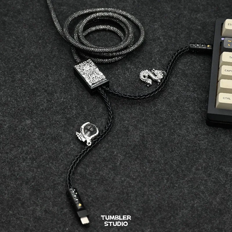 Magnetic Switch Keyboard Cable Custom 8K Return Rate 32K Scanning Rate CNC Aluminum Ergonomic Mechanical Keyboard Accessories