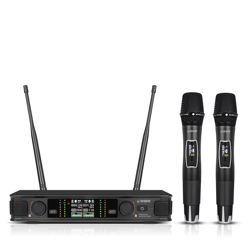

Professional bm682 UHF Wireless Microphone Cordless Microphone System with rechargeable handheld