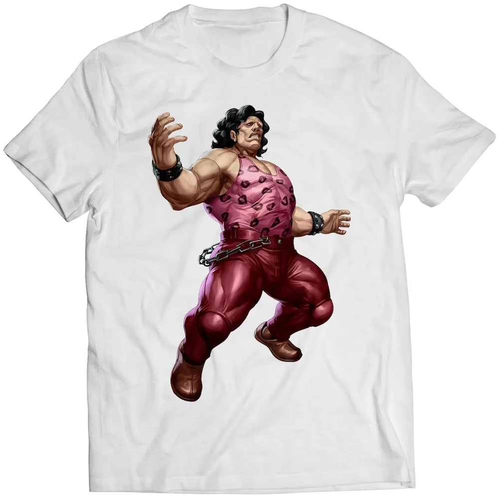 Hugo 3S Street Fighting 3Rd Strike Oe Online Edition Premium T Shirt Vectorized Design