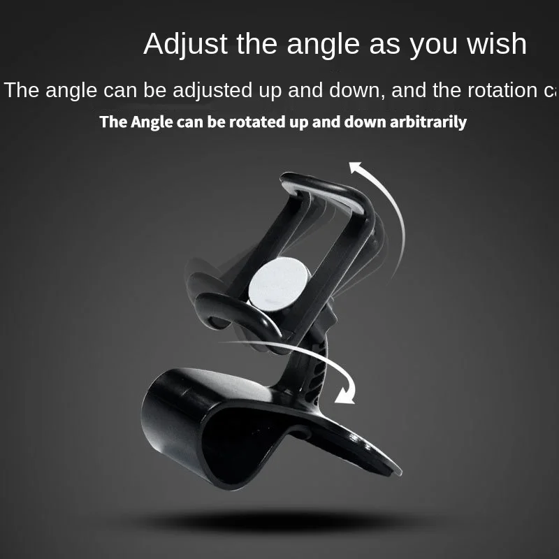 Car Dashboard Mount Phone Holder Stand Clip on Cradle Universal Cell Phone GPS Support Clip Bracket for Mobile Phone