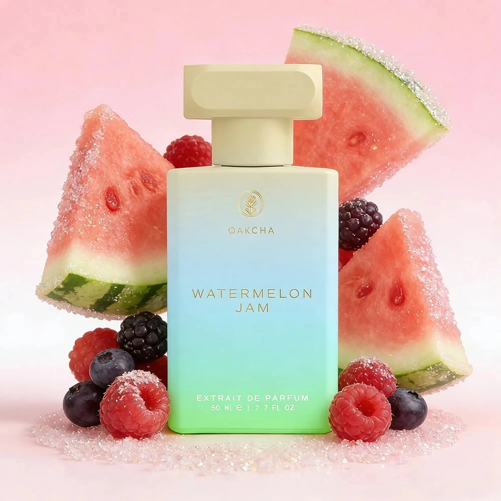 

Oakcha Watermelon Jam Extrait de Parfum 50ml | Women's Sweet Fruity Gourmand Perfume, Long-Lasting Summer Fragrance