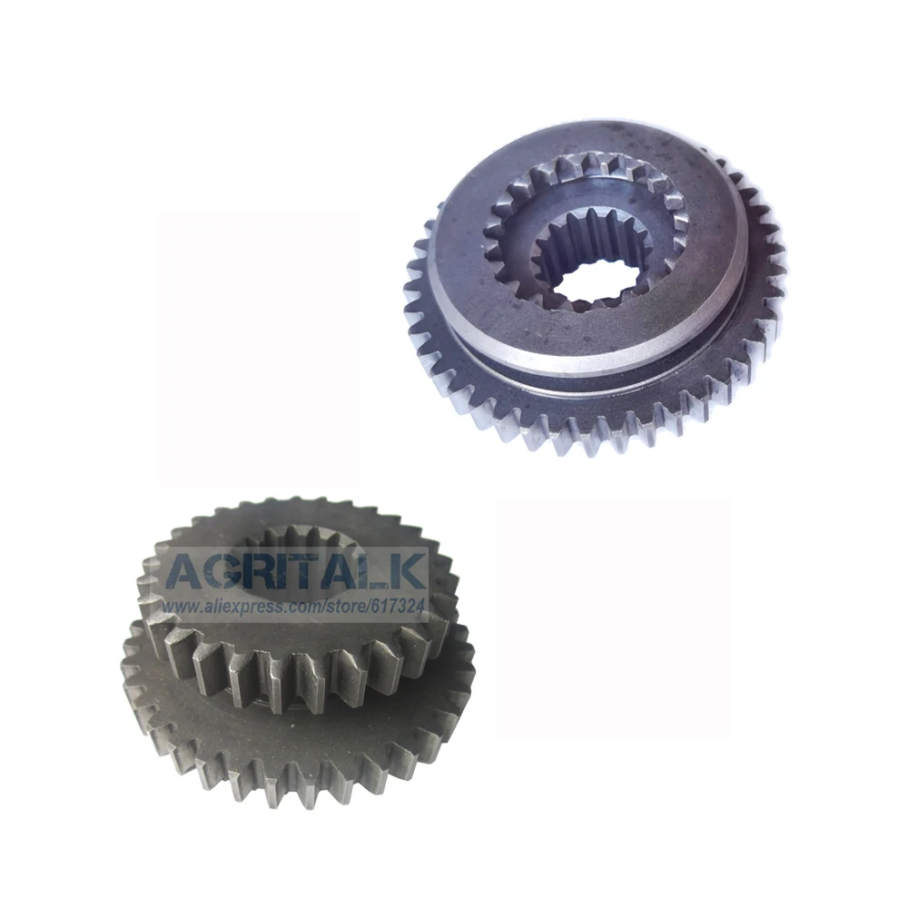 

29/37T / 43/20T gear for JINMA JM84 JM254 tractor, part code: 160.37.144-1 / 160.37.103-1