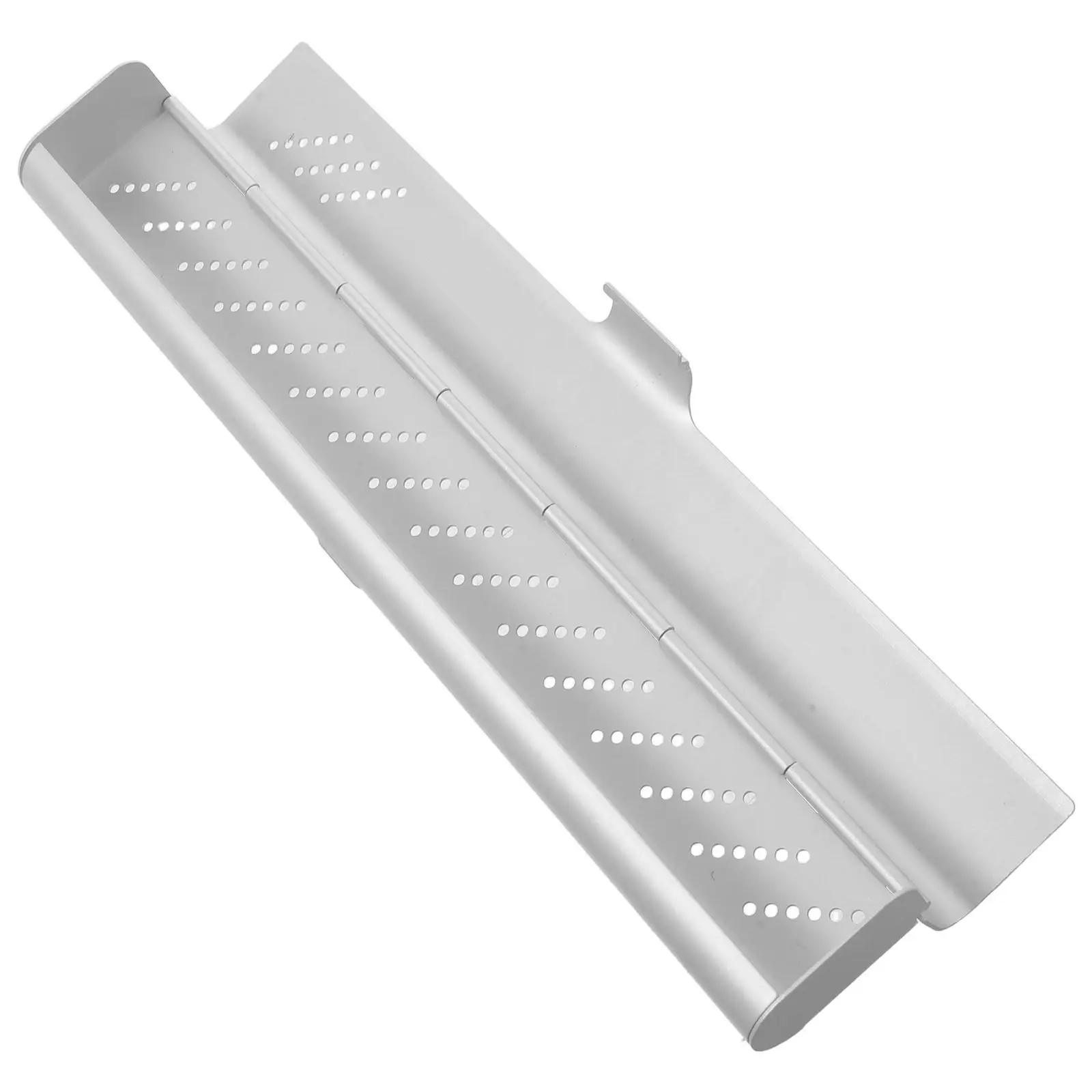 Estuche de aluminio para cepillo de dientes, plateado, portátil, para viaje, manual, para camping, escuela, transpirable