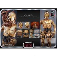 In Stock HotToys MMS701 Star Wars C-3PO C3po 1/6 Soldier Doll Anime Action Figure Toy Gift Model Collection Hobbies