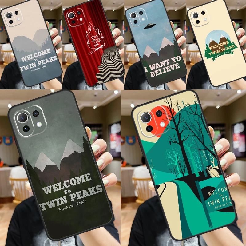 Welcome To Twin Peaks Case For Xiaomi 14 Ultra 11T 12T 13T Pro 12 13 Lite POCO F6 Pro M6 X3 X5 X6 M5s F3 F5 Cover