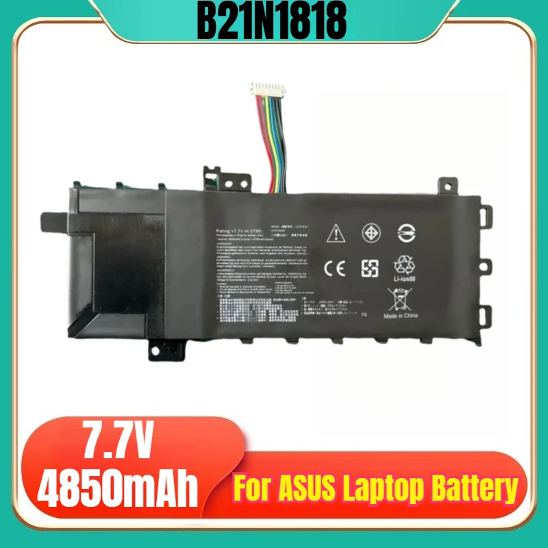 

B21N1818 7.7V 4850mAh Laptop Battery for ASUS VivoBook 17 X712 X712FA X712FB B21N1818-1 B21N1818-2 B21N1818-3