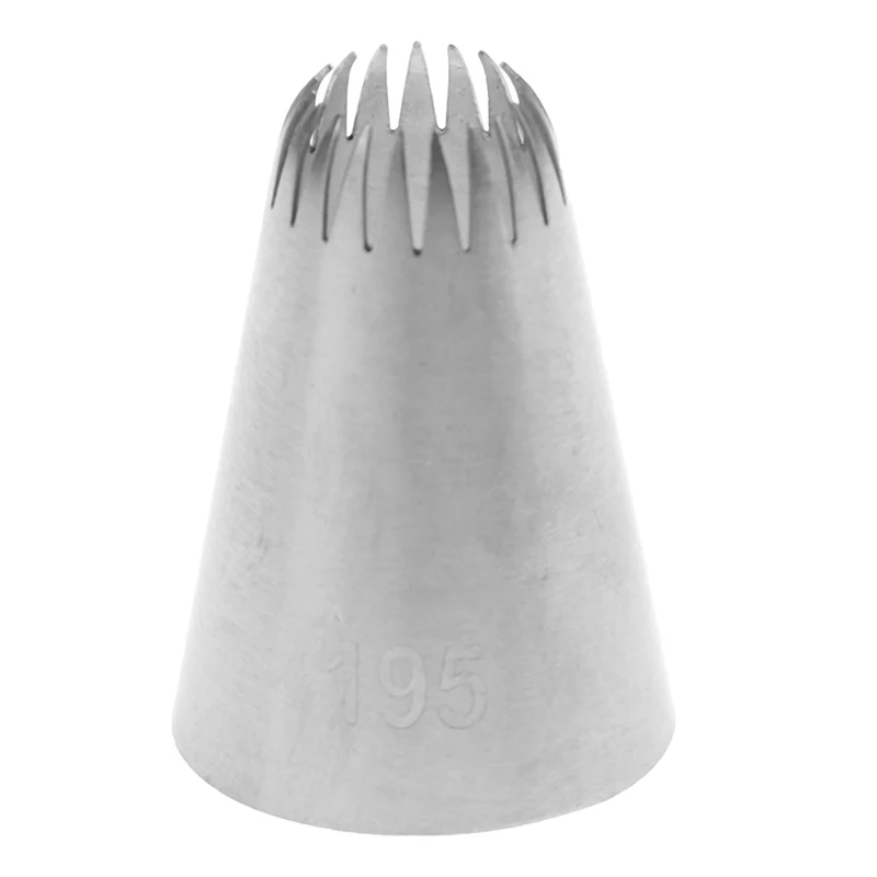 #195 Cake Hoofd Metalen Icing Piping Nozzles Rvs Cake Decor Tip
