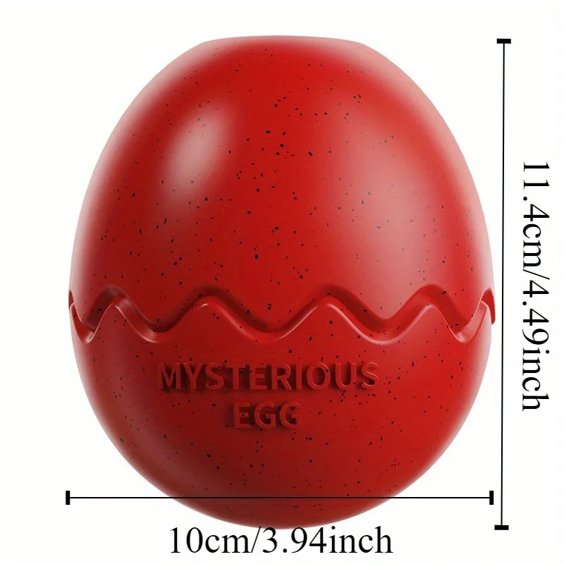 Interactive Dog Toy Dispenser  Dinosaur Egg-Shaped Design   Perfect for Slow Feeding and Playing
