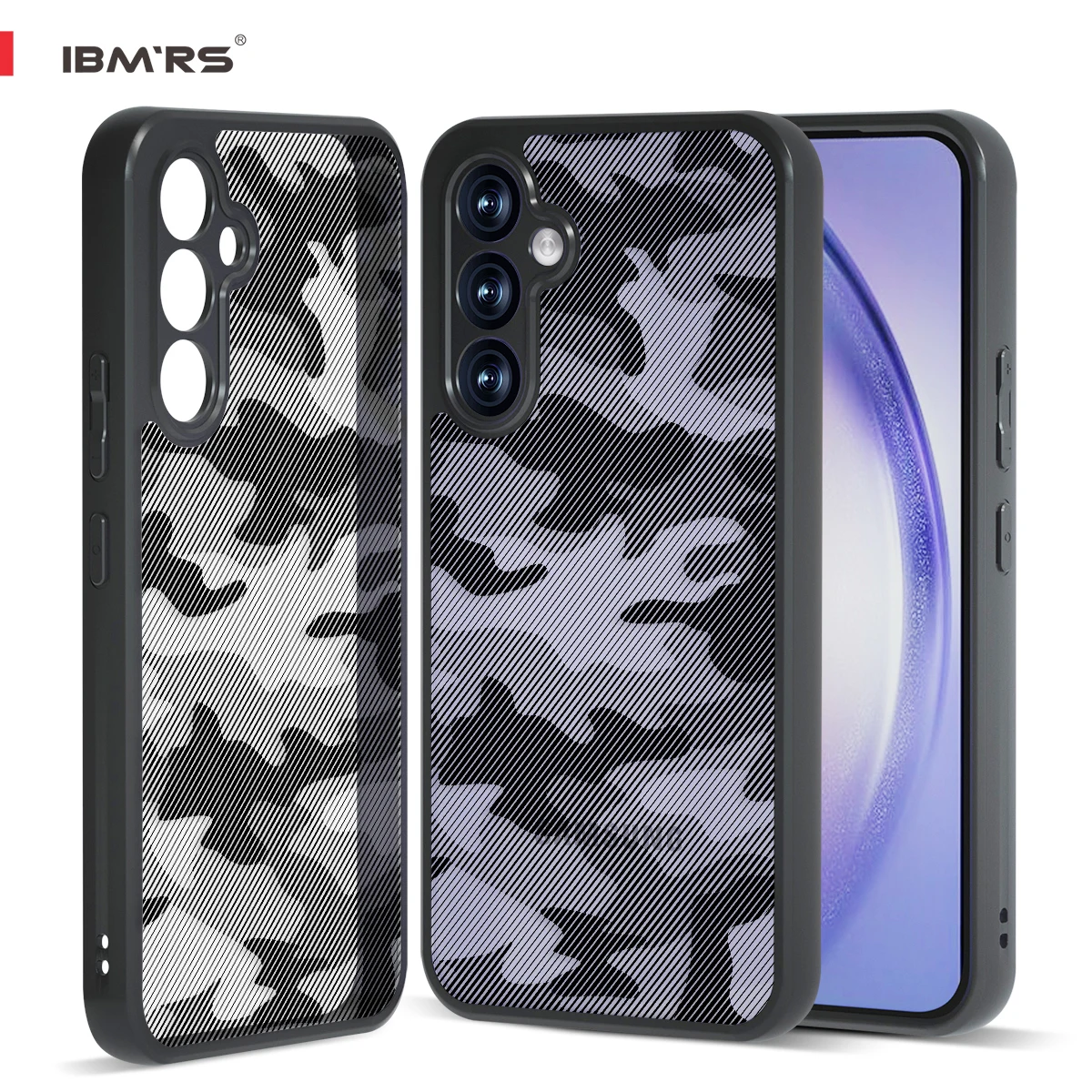 

IBMRS for Samsung Galaxy A54 Case Shockproof Silicone Soft Cover Anti-Fall