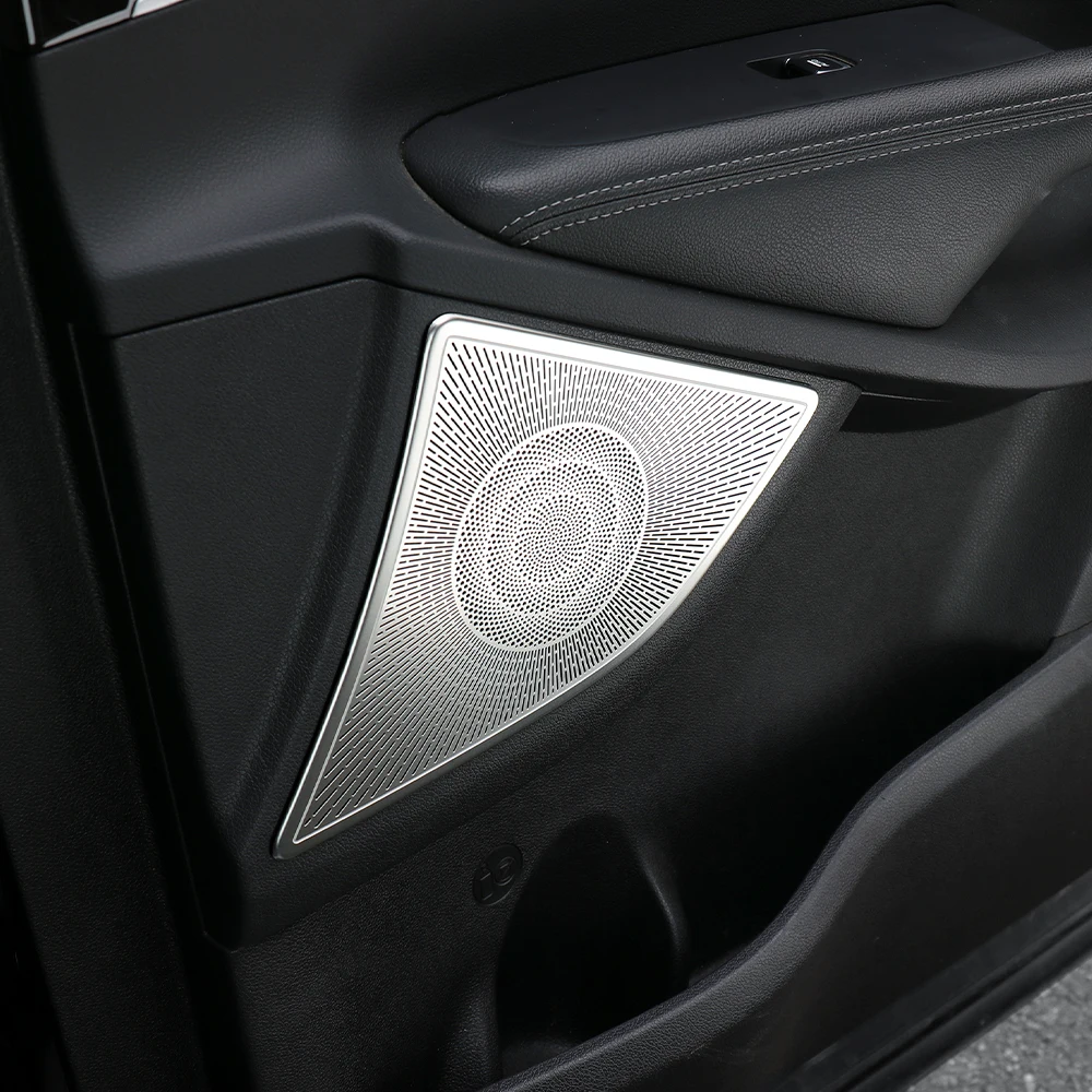 Für Kia Sorento 2014-2020 Edelstahl Autotür-Lautsprecherabdeckung A-Säulen-Hochtöner-Lautsprecherblende Zubehör LHD/RHD – Detail 11