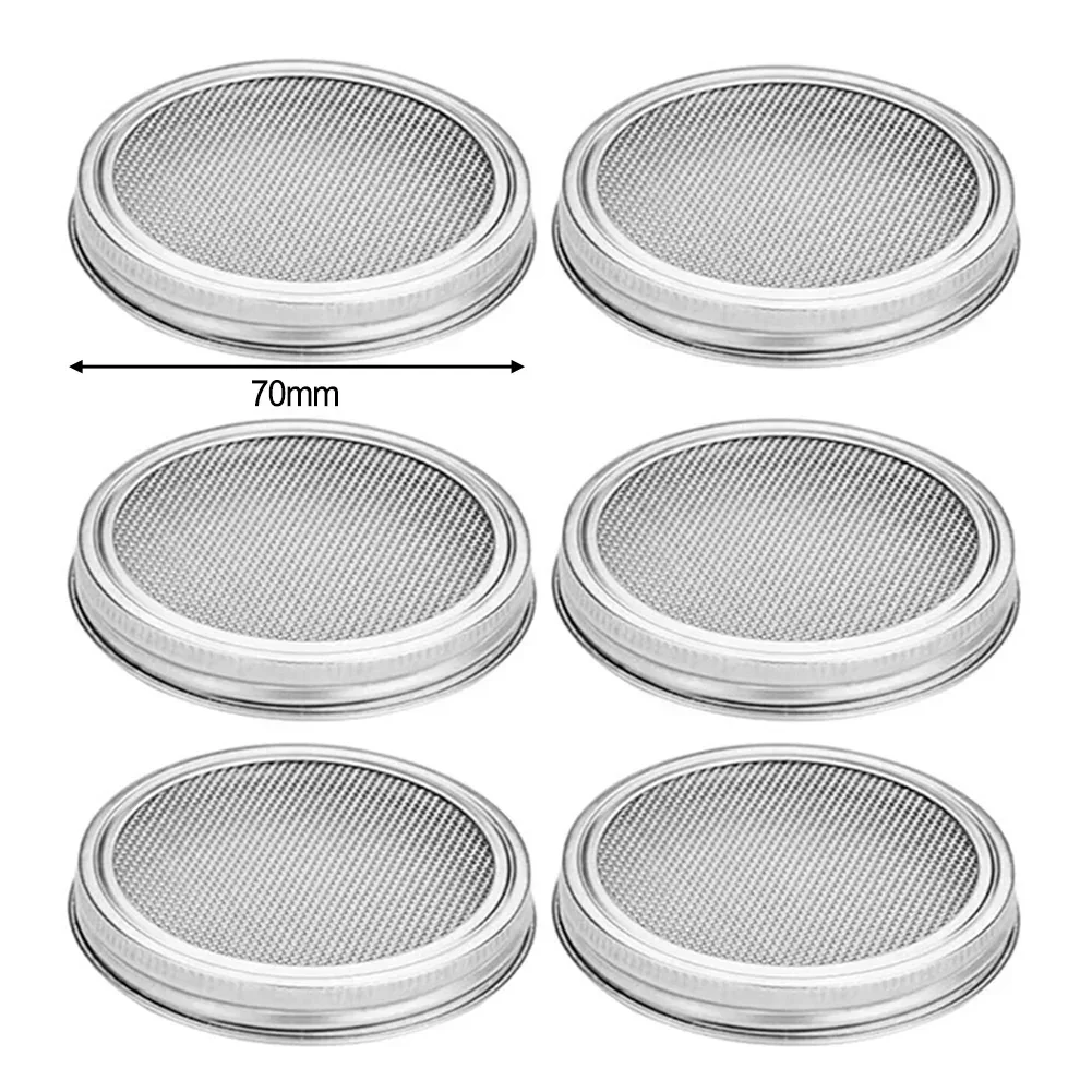 

Courtyard Tools Sprouting Stands Split Mesh Cover Stainless Steel Stand-alone 6 Piece Kit Safe To Use Drainage