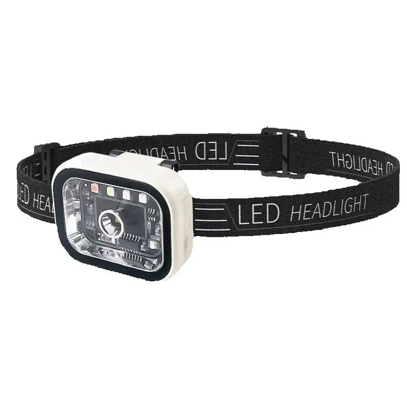 Multi-Function Led Headlight Type-C Rechargeable Magnetic Emergency Light Portable Outdoor Bright Buckle Head Clip-On Light 헤드랜턴