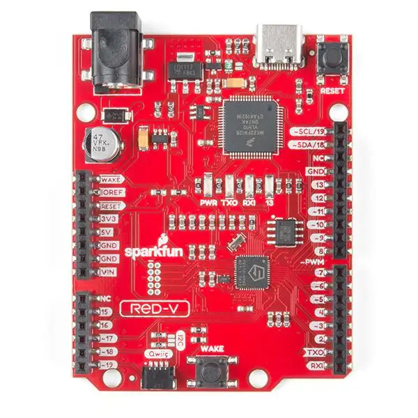 

DEV-15594 SparkFun RED-V RedBoard -SiFive RISC-V FE310 Development Board