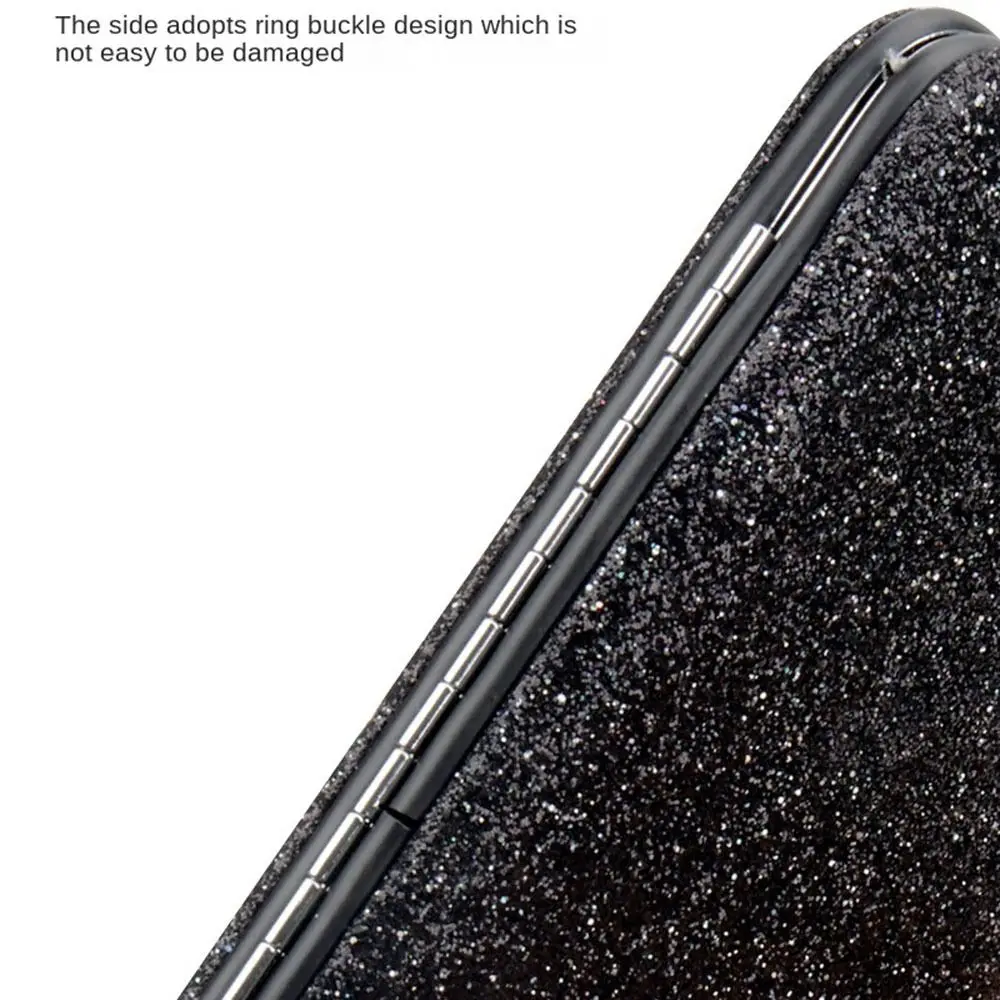 Pinzette per extension ciglia lucide Scatola per pinzette protettive per extension ciglia in PVC Organizzatore professionale 10 colori