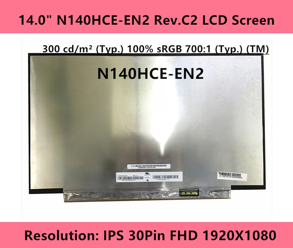 For Asus ZenBook UX325JA UX325 UX425JA UX425 Laptop LCD Screen