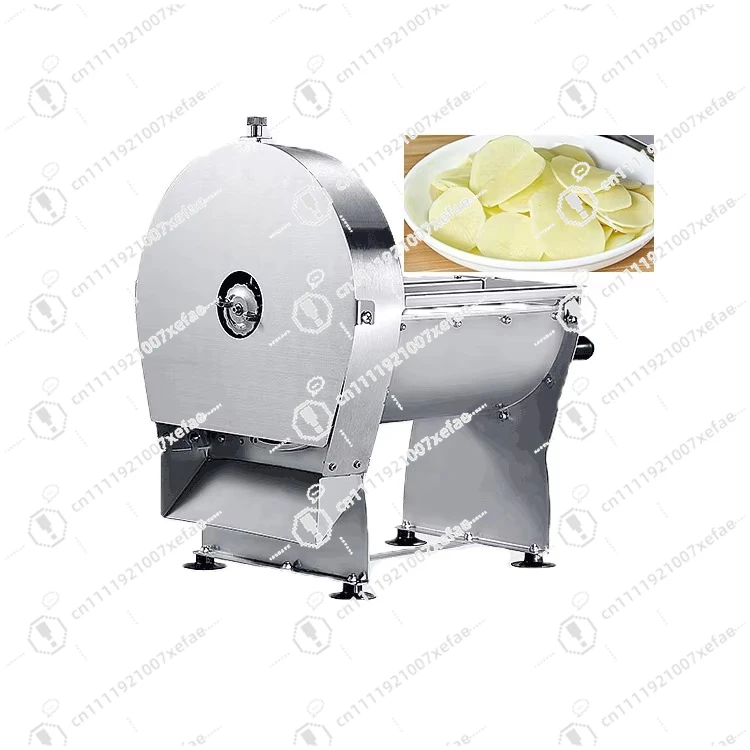 

Manufacturers Supply Electric Food Cassava Crisp Carrot Slicer Potato Chips Cutting Machine