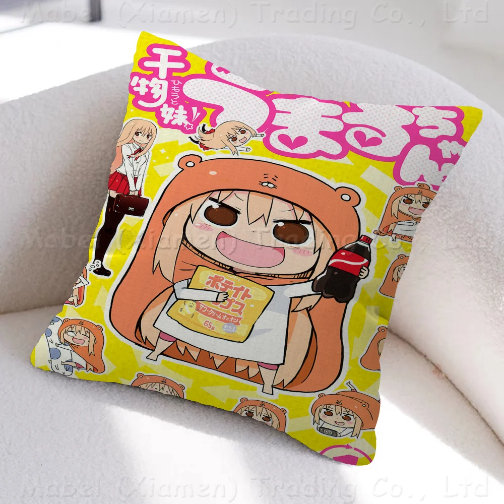 Himouto! Umaru-chan Anime Cushion Cover Decorative Pillow Sofa Home Decor Case Pillow Cases