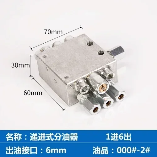 مضخة الموزع شاحنة مضخة الخرسانة رصف ساني Zhonglian زبدة الموزع صمام توزيع الشحوم التقدمي JPQ