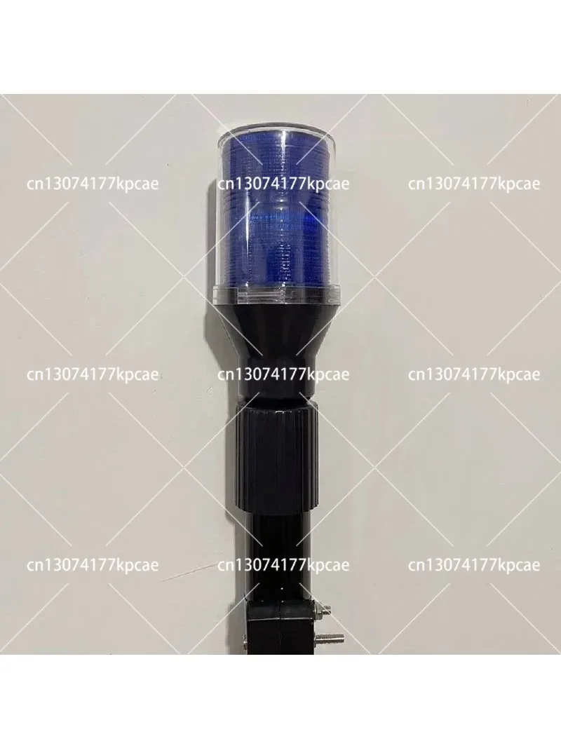 Red and blue signal lamp for motorcycle electric battery car after modification
