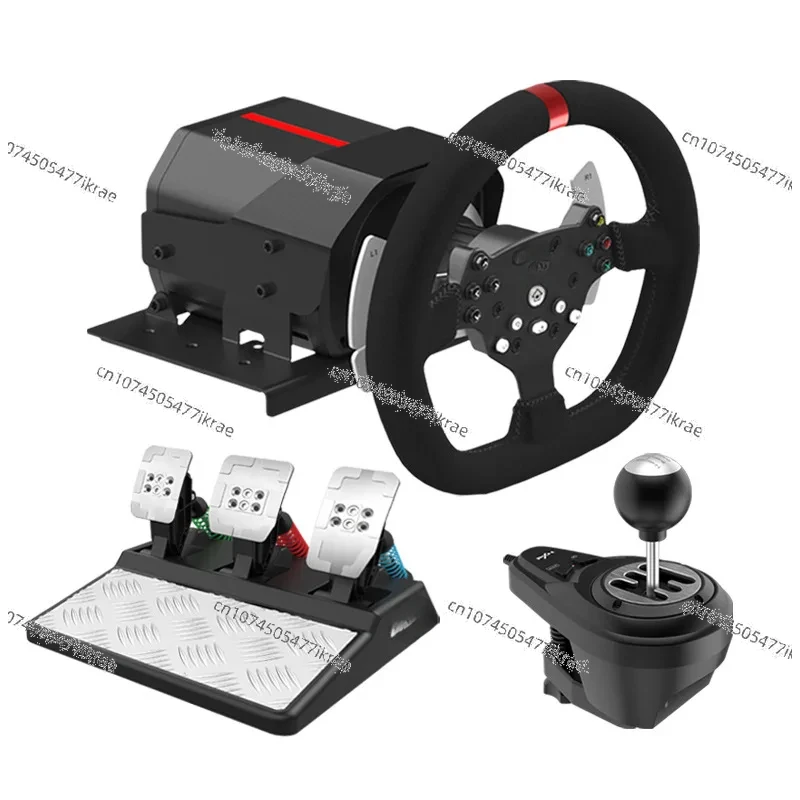 PXN-V10 force feedback racing game steering wheel 900-degree compatible PC