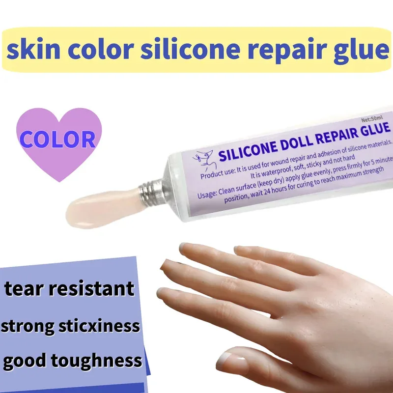 

Silicone Doll Glue Flesh Color Silicone Supplies Silicone Toys Can Be Filled Can Bond Cracks Soft After Drying Silicone special