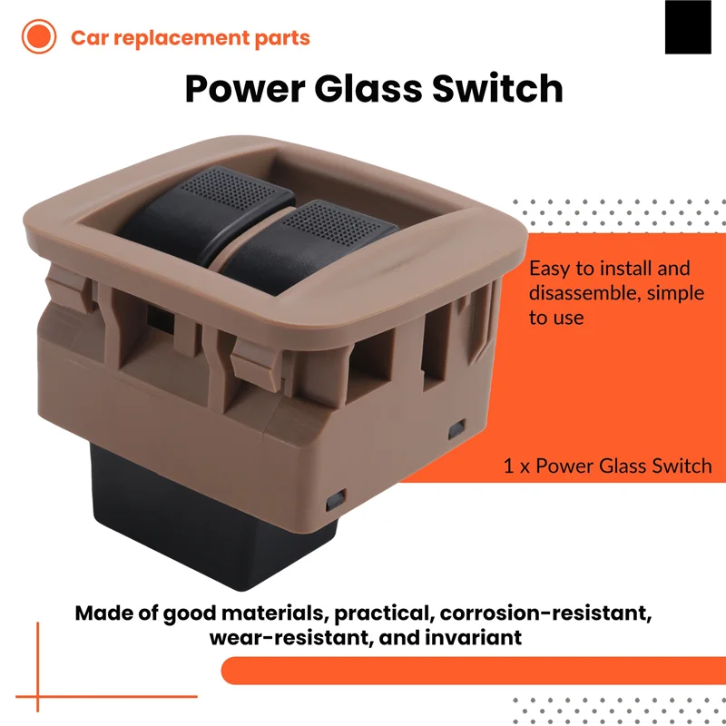 ABKR-NC11-66-350B-21 Mazda MX-5 Miata 용 파워 유리 리프트 스위치 센터 콘솔 파워 유리 스위치