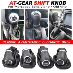 Fit For Mercedes-Benz Viano / Old Vito / W639 2010-2015 Automatic Gear Shift Stick Knob Lever HandBall Gaiter Boot Car Styling