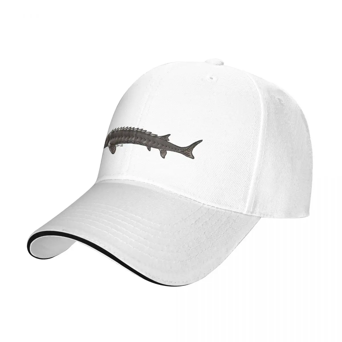 Sturgeon Baseball Cap Ball Cap Big Size Hat Rugby Woman Hats Men's