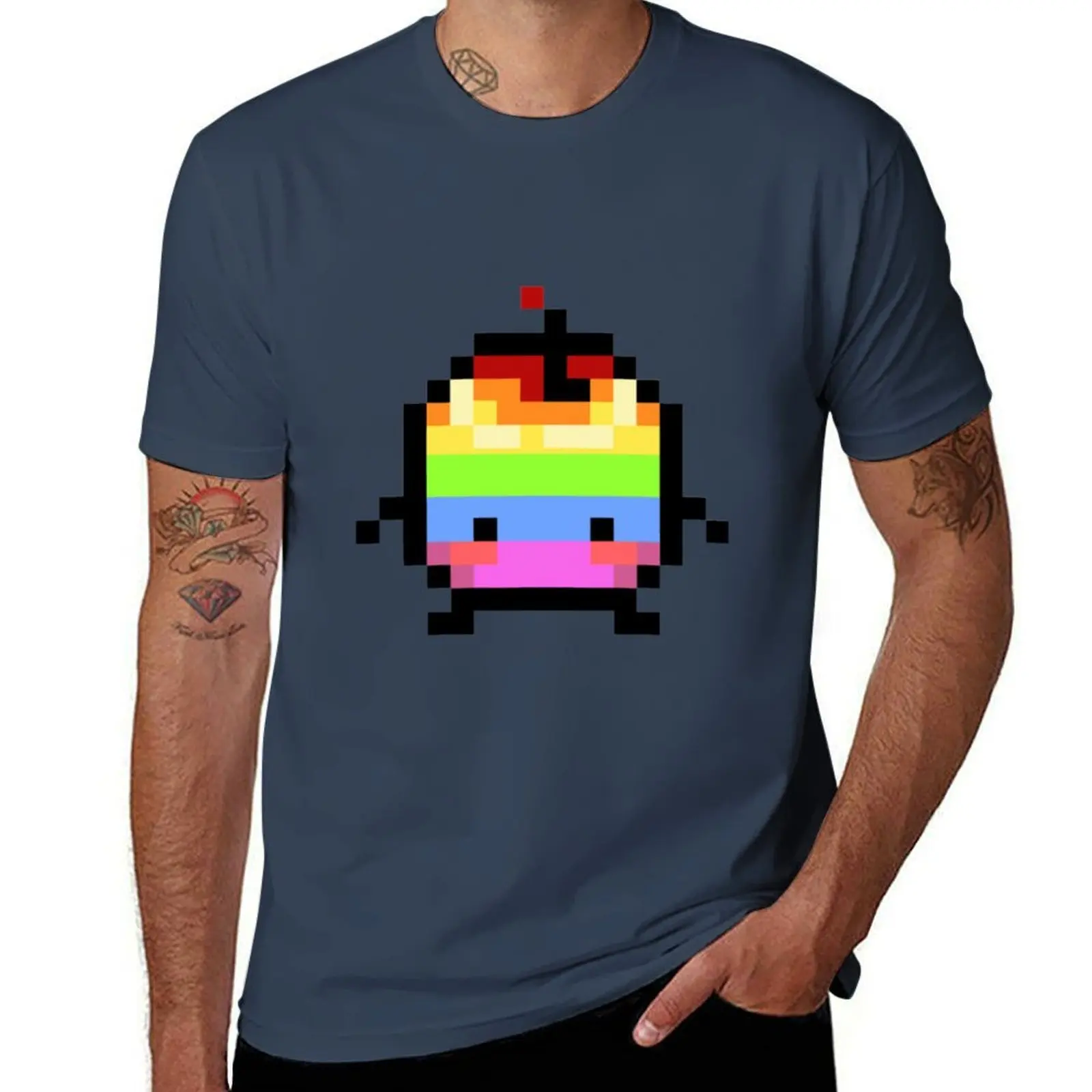 

Rainbow Junimo T-Shirt man t shirts graphic man t shirts for men casual T-Shirt