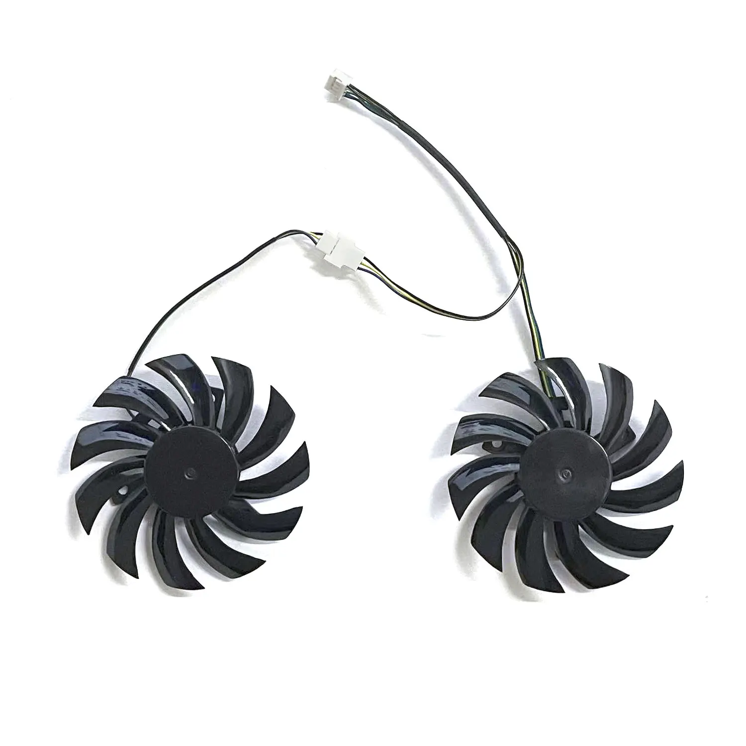 

75MM 4PIN DC 12V 0.35A PLD08010S12HH Brand New GPU Fan for Zotac GeForce GTX 1060 3GB AMP! graphics card cooling fan