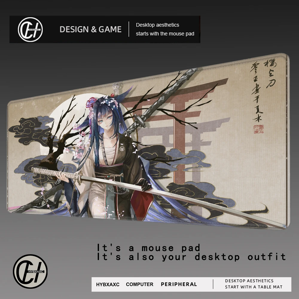 

Модный популярный красивый девушка Mio Top видеоигра Arknights большой игровой коврик для мыши XXL 900X400 геймерский компьютерный настольный коврик