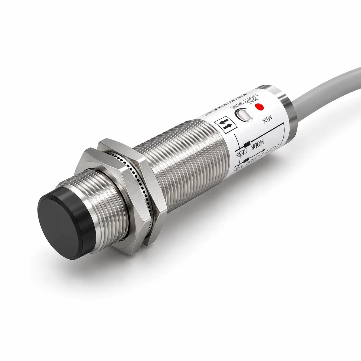 GTRIC CDD Series Reflective 10-30VDC Four-wire Normally Open/Normally Closed Infrared Light Photoelectric Proximity Switch