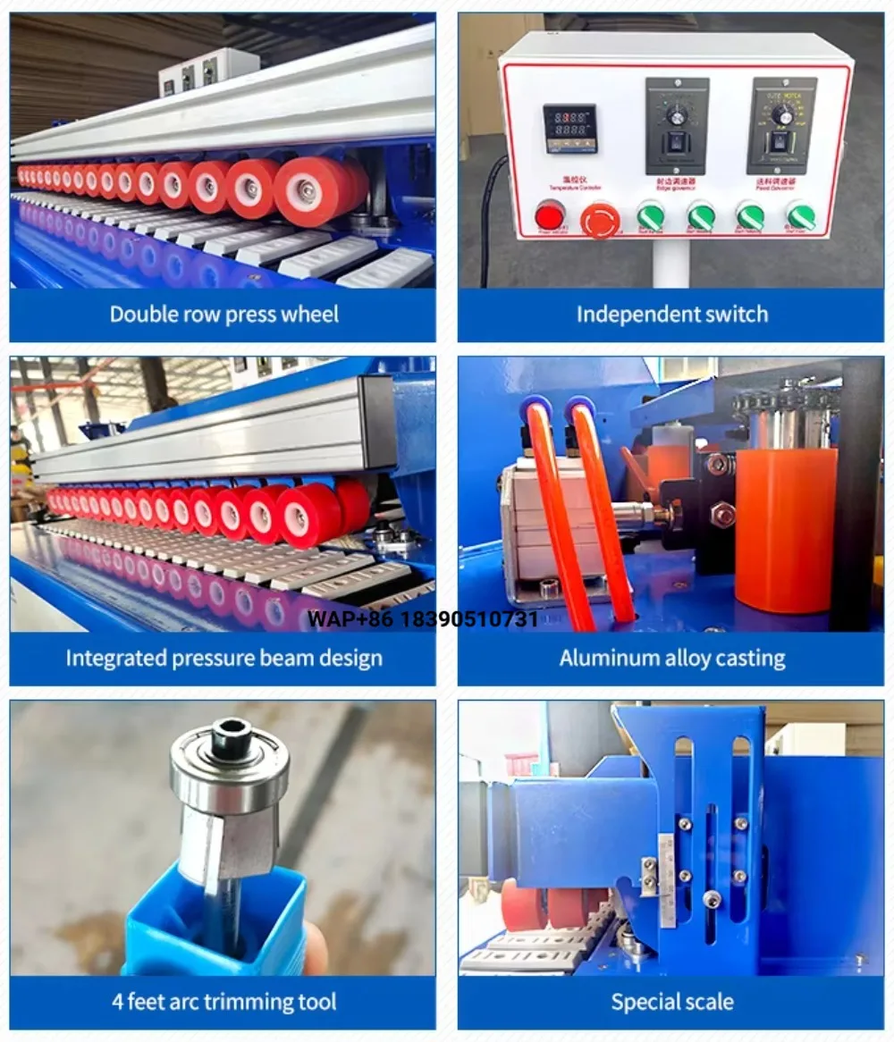 Ready to Ship High Quality Wood Trimming Small Edge Bander Mini Automatic Edge Banding Machine