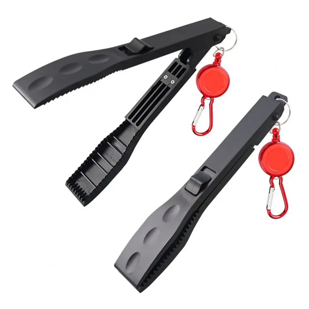 Lightweight Fish Gripper Lightweight Portable Fish Gripper with Anti-lost Rope Slip-resistant Handle Handheld for Catching