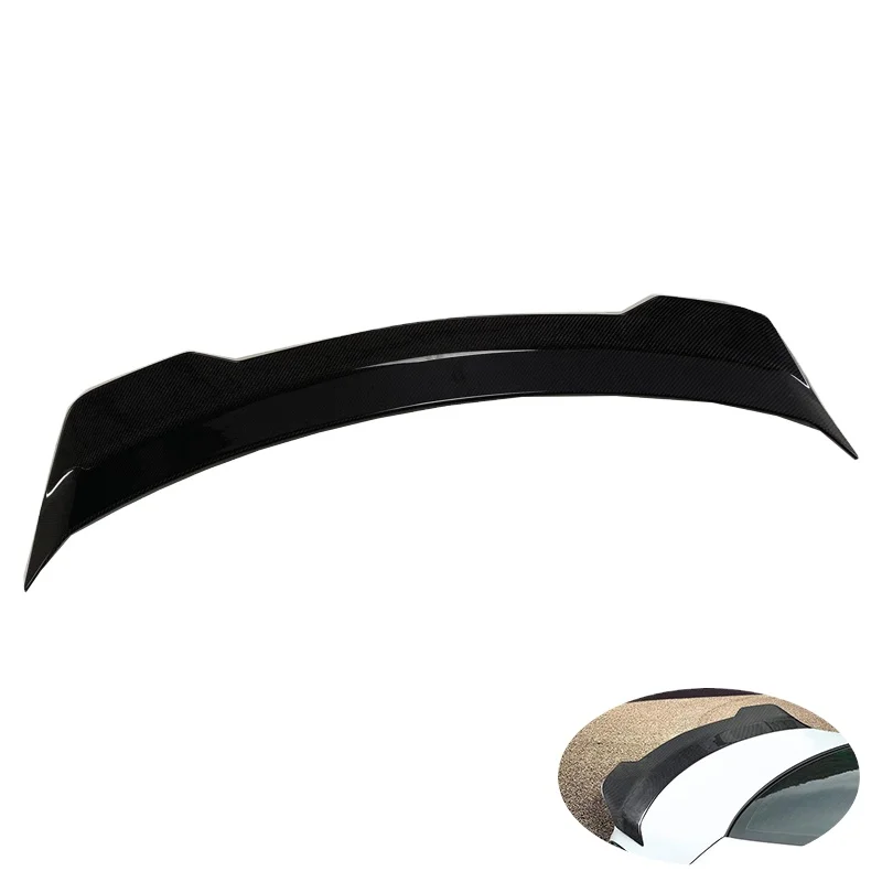 2020+ Car Exterior Part CT4 Dry Carbon Fiber Rear Spoiler for Cad illac CT4 Spoiler Wing