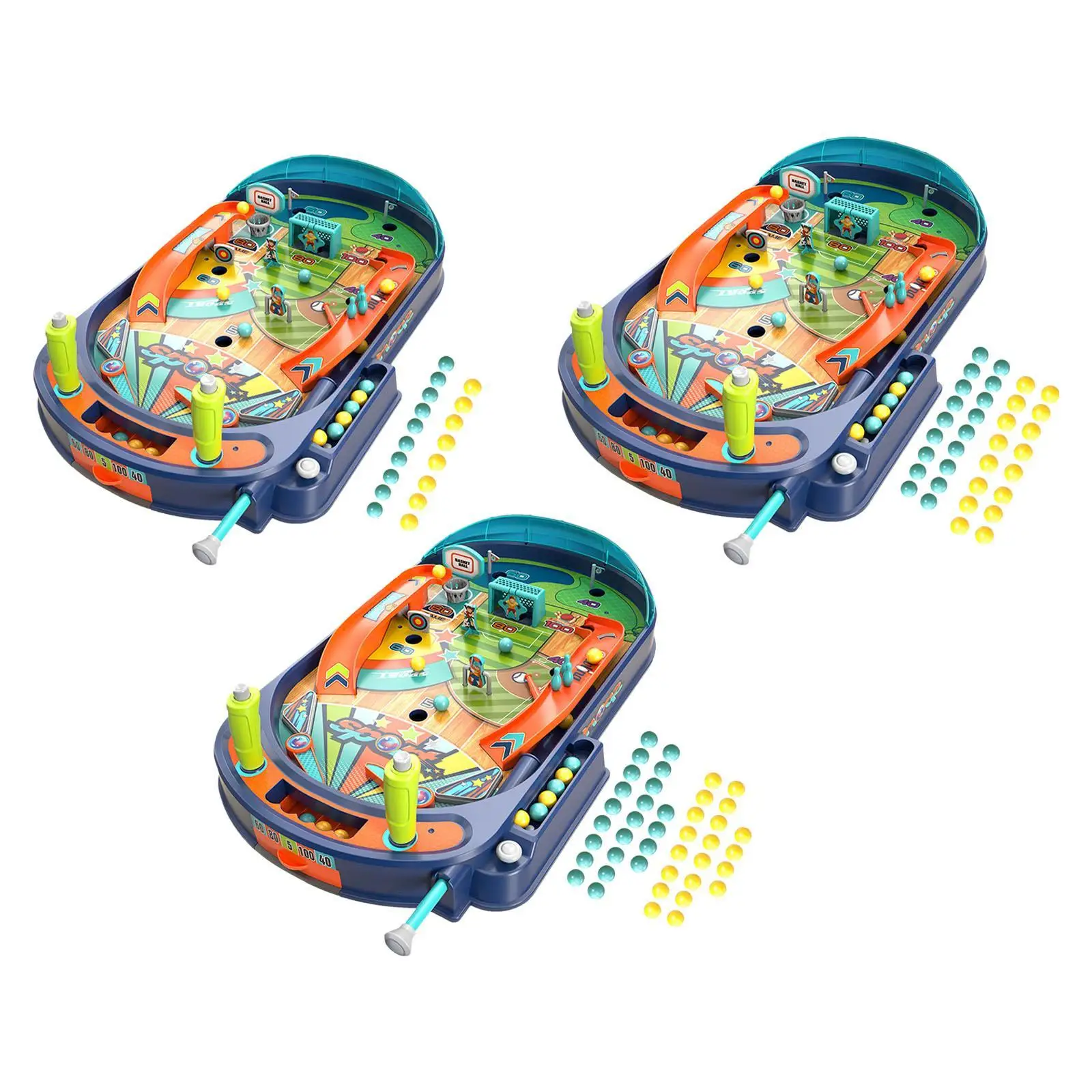 Pinball Machine Marbles Game Machine Board Game Cognitive Development Tabletop