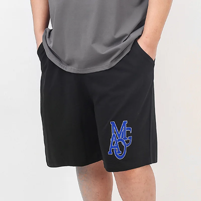 16XL Size Big Summer Solid men's quick-drying Letter five-point shorts plus size casual sports tide short pants men 17XL 275KG