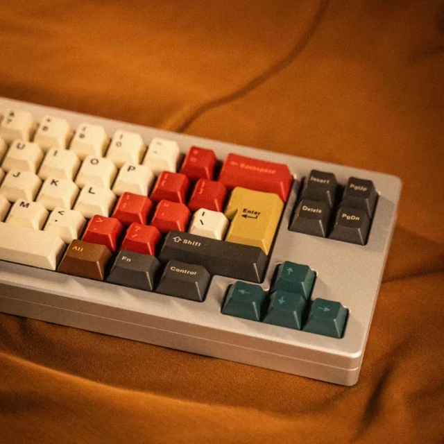 ECHOME Mixed Lamp R3 Theme Keycap Set Creative PBT Laser Engraving
