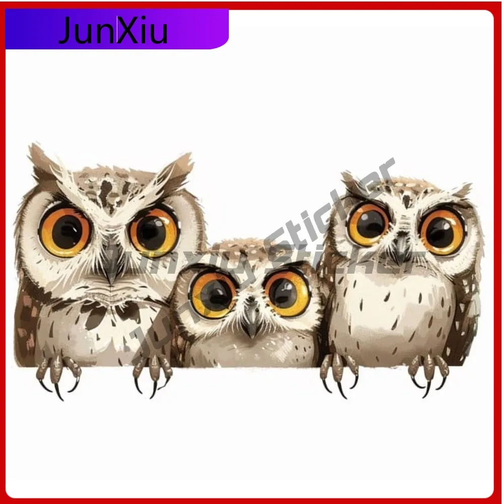 

Adorable Owl Decal. Durable Cute Car Laptop Window Bumper Waterproof Vinyl Decal Gift Cool Cute Unique Unique Cool Trendy