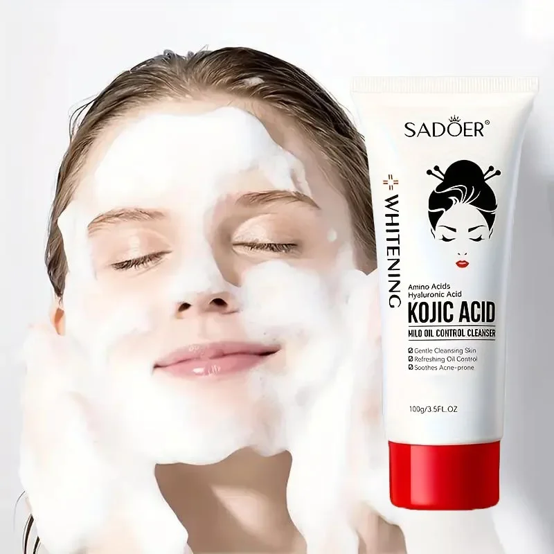 منظف وجه لطيف للتحكم في الزيت، مزيل مكياج، قطعة واحدة، منظف مرطب وخالي من المهيج للاستخدام اليومي #2