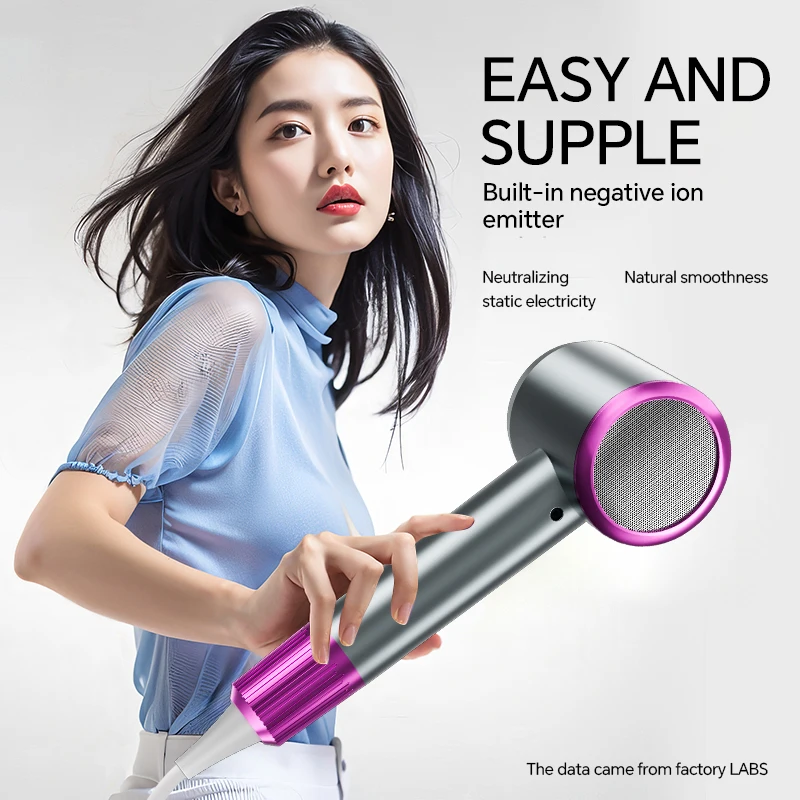 Xiaomi Negative Ion Large Wind Hammer Hair Dryer High-speed Hair Care Does Not Hurt The Home With The Dormitory Hair Dryer 2025